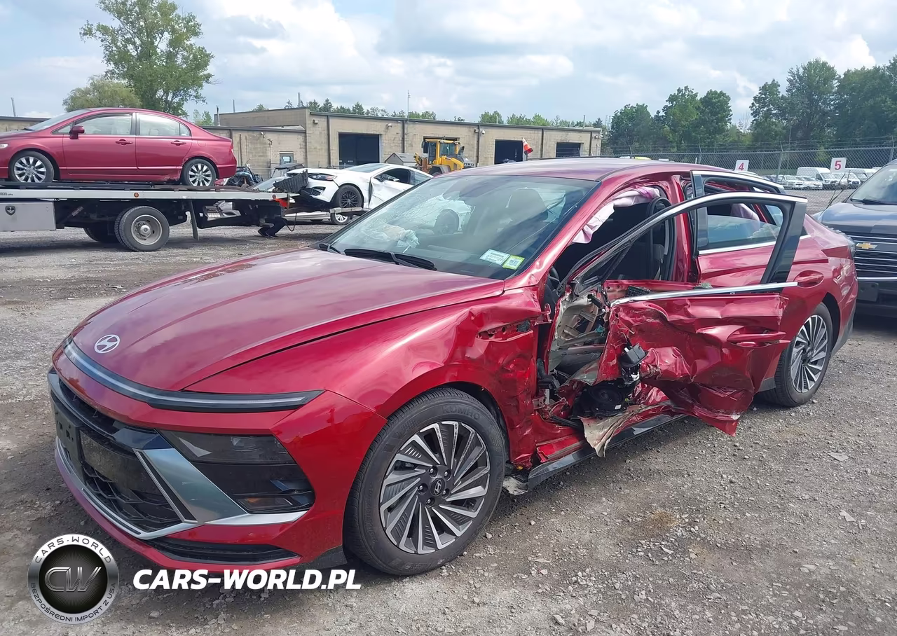 2025 Hyundai Sonata Hybrid Sel VIN:KMHL34JJ7SA112886 - 2