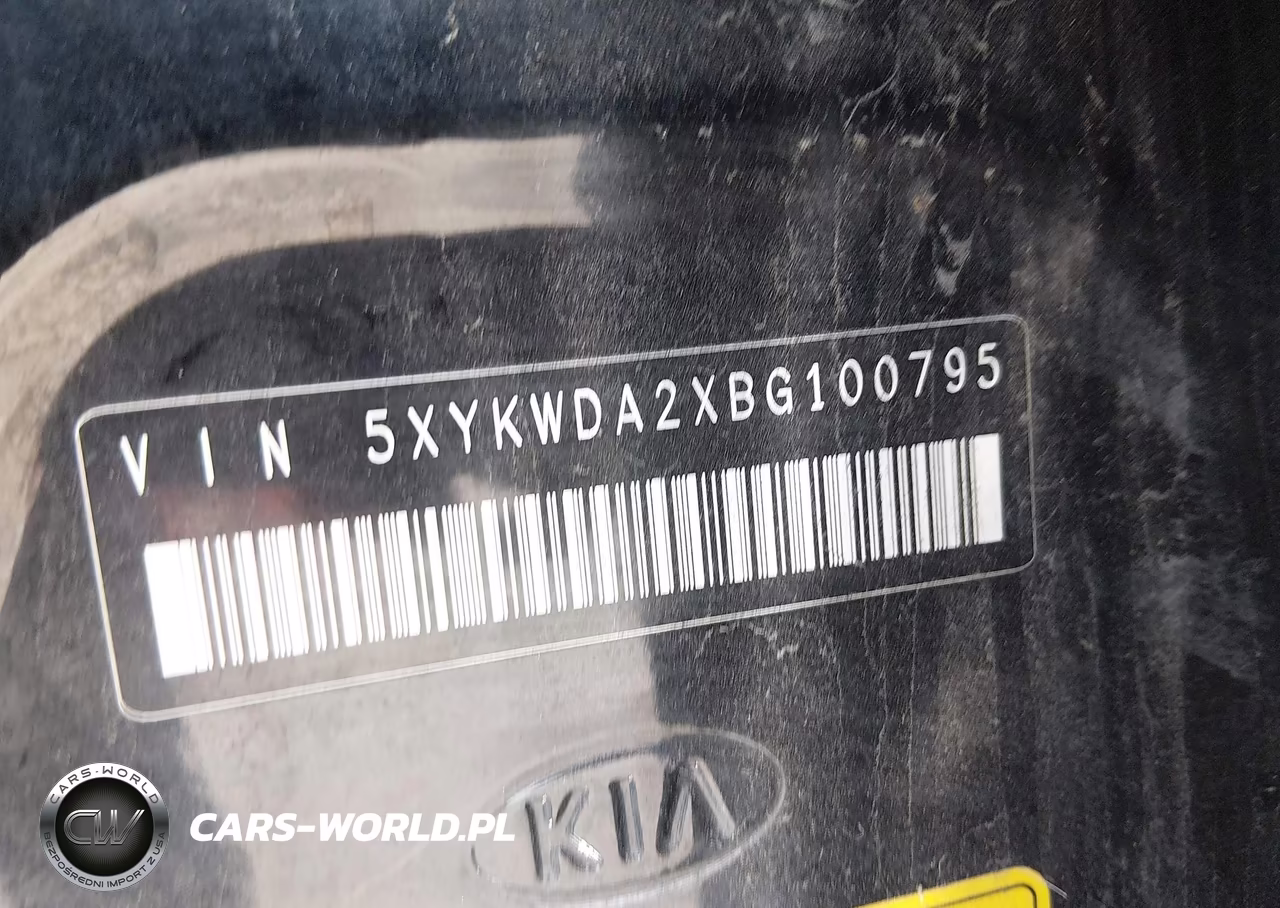 2011 Kia Sorento Sx V6 VIN:5XYKWDA2XBG100795 - 9