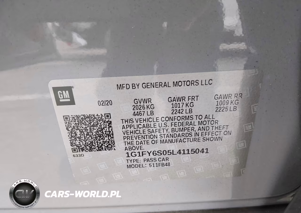2020 Chevrolet Bolt Ev Fwd Lt VIN:1G1FY6S05L4115041 - 9