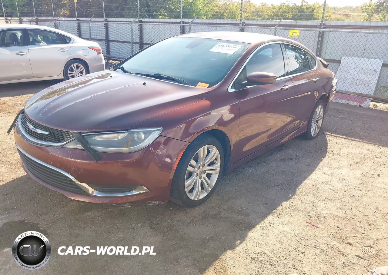 2015 Chrysler 200 Limited VIN:1C3CCCAB0FN588195 - 2