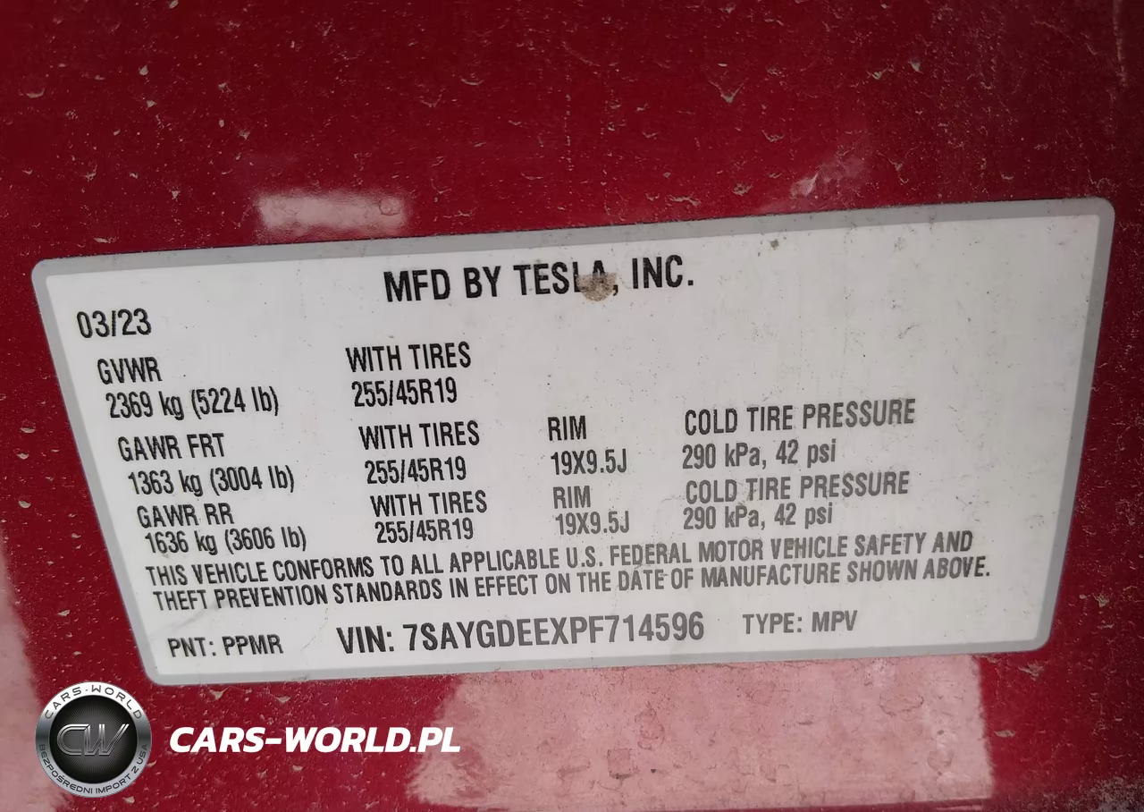 2023 Tesla Model Y Awd-Long Range Dual Motor All-Wheel Drive VIN:7SAYGDEEXPF714596 - 9