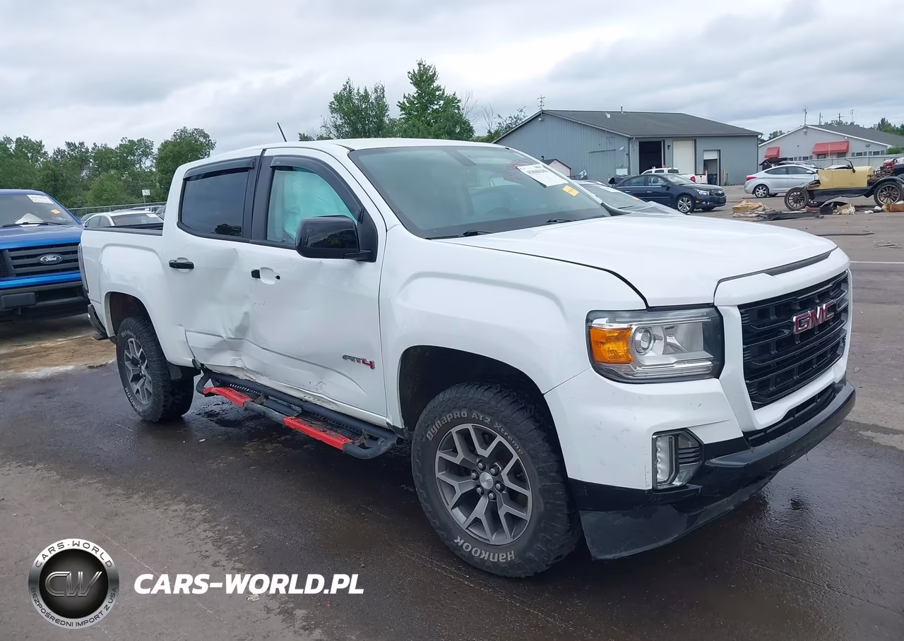 2021 GMC Canyon 4Wd Short Box At4 - Leather VIN:1GTG6FEN8M1260649 - 1