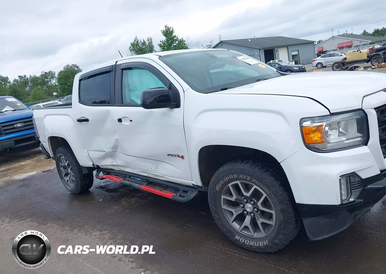 2021 GMC Canyon 4Wd Short Box At4 - Leather VIN:1GTG6FEN8M1260649 - 13
