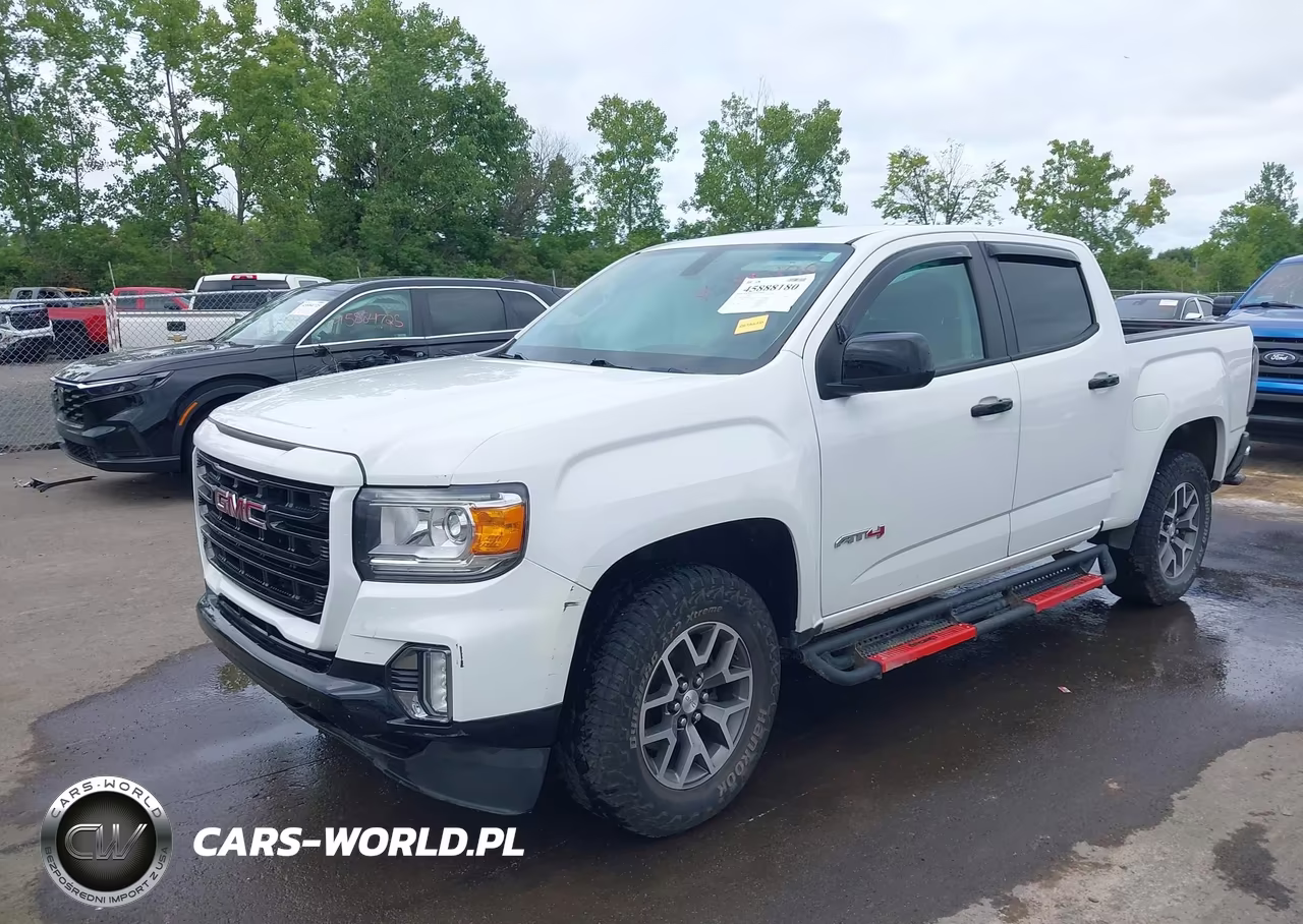 2021 GMC Canyon 4Wd Short Box At4 - Leather VIN:1GTG6FEN8M1260649 - 2