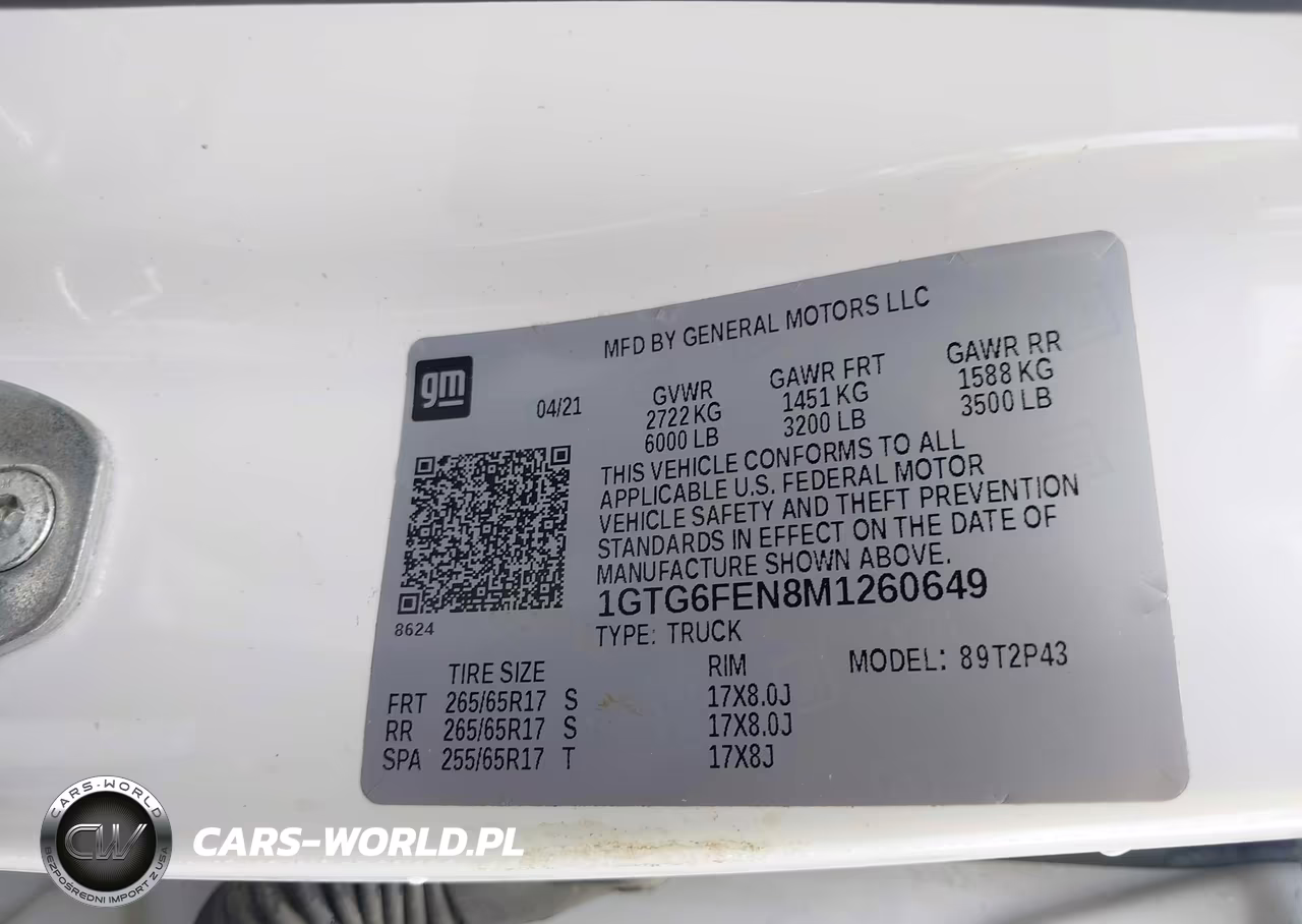 2021 GMC Canyon 4Wd Short Box At4 - Leather VIN:1GTG6FEN8M1260649 - 9