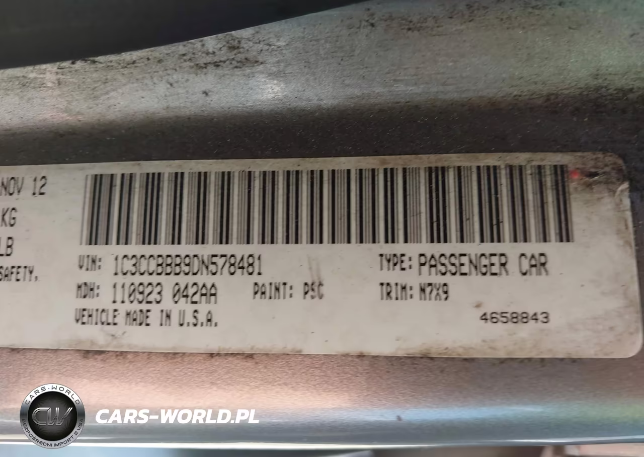 2013 Chrysler 200 Touring VIN:1C3CCBBB9DN578481 - 9
