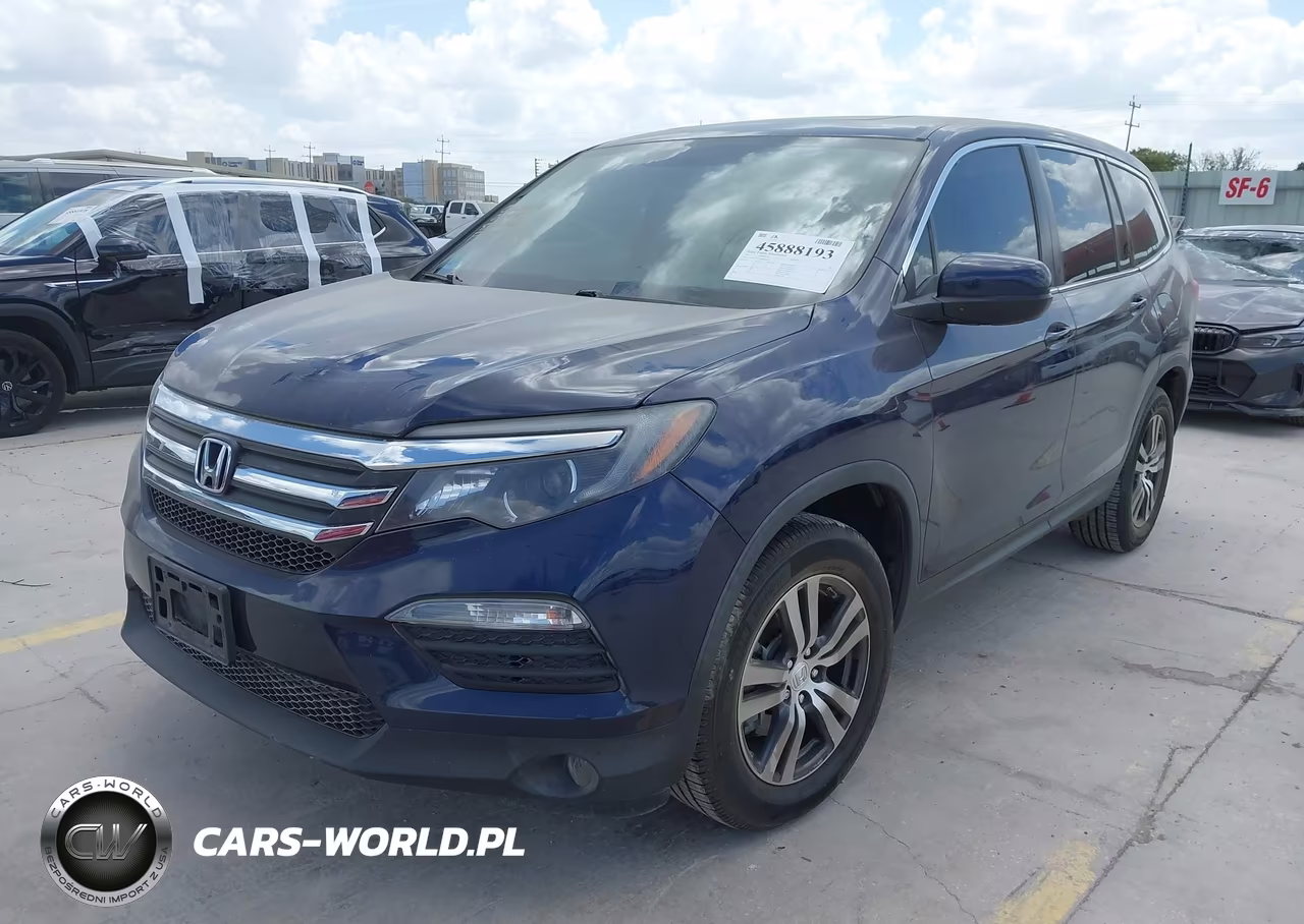 2017 Honda Pilot Ex-L VIN:5FNYF5H5XHB044681 - 2