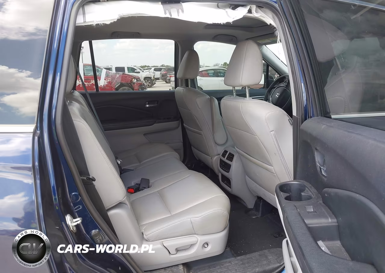 2017 Honda Pilot Ex-L VIN:5FNYF5H5XHB044681 - 8
