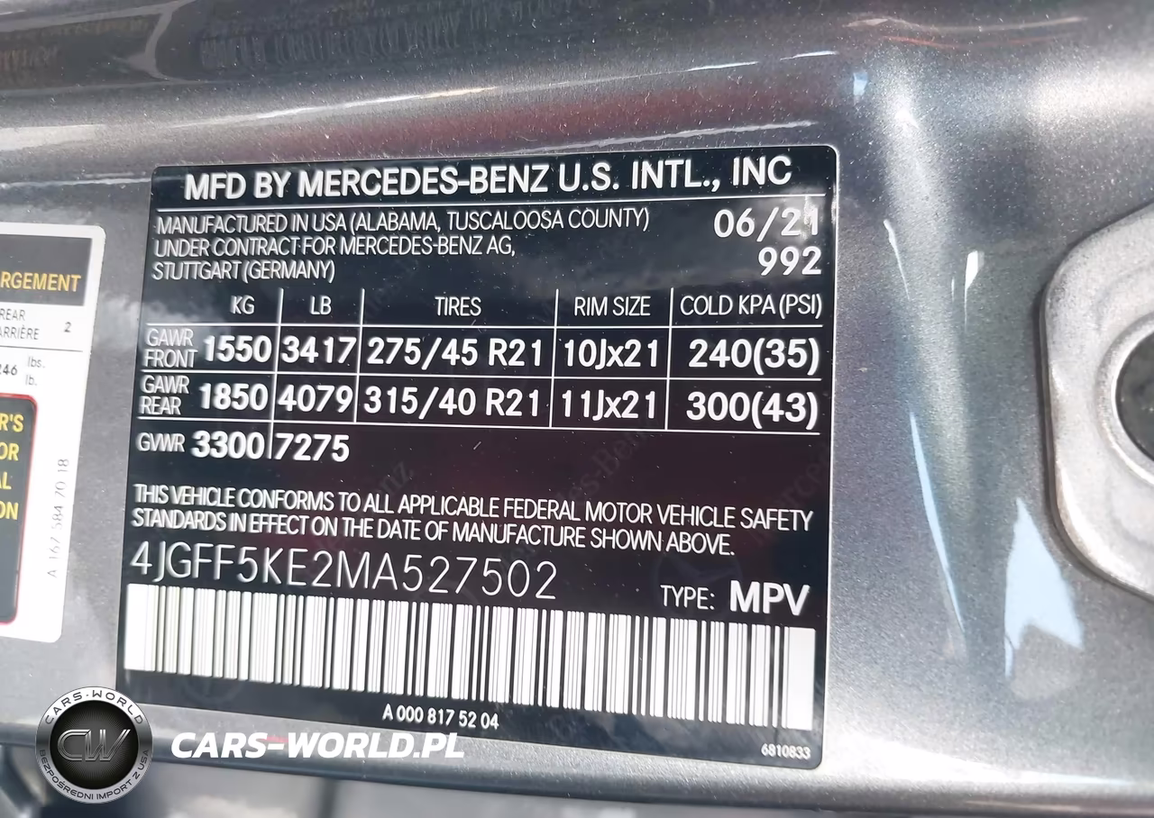 2021 Mercedes-Benz Gls 450 4Matic VIN:4JGFF5KE2MA527502 - 9