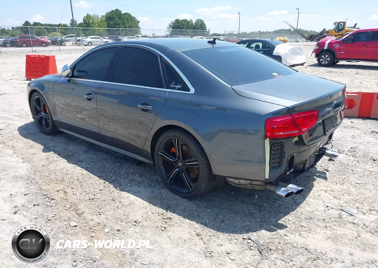 2014 Audi S8 4.0T VIN:WAUD2AFD3EN003154 - 3