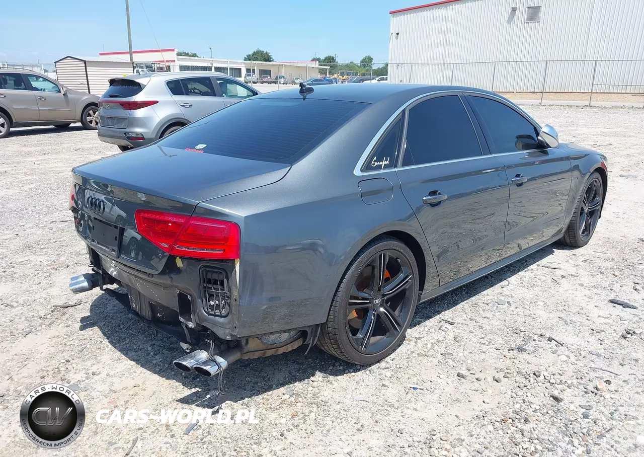 2014 Audi S8 4.0T VIN:WAUD2AFD3EN003154 - 4