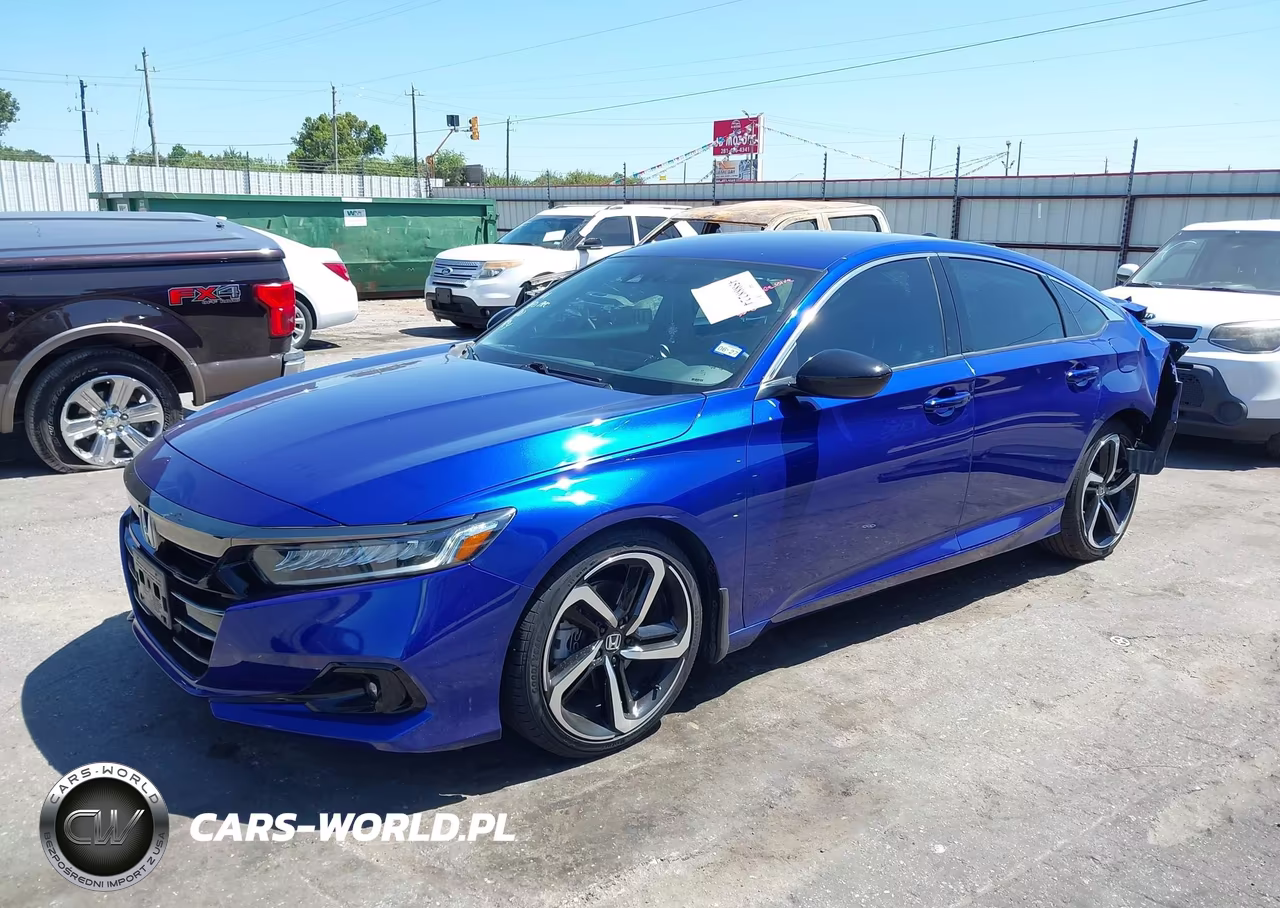 2022 Honda Accord Sport VIN:1HGCV1F35NA102502 - 2