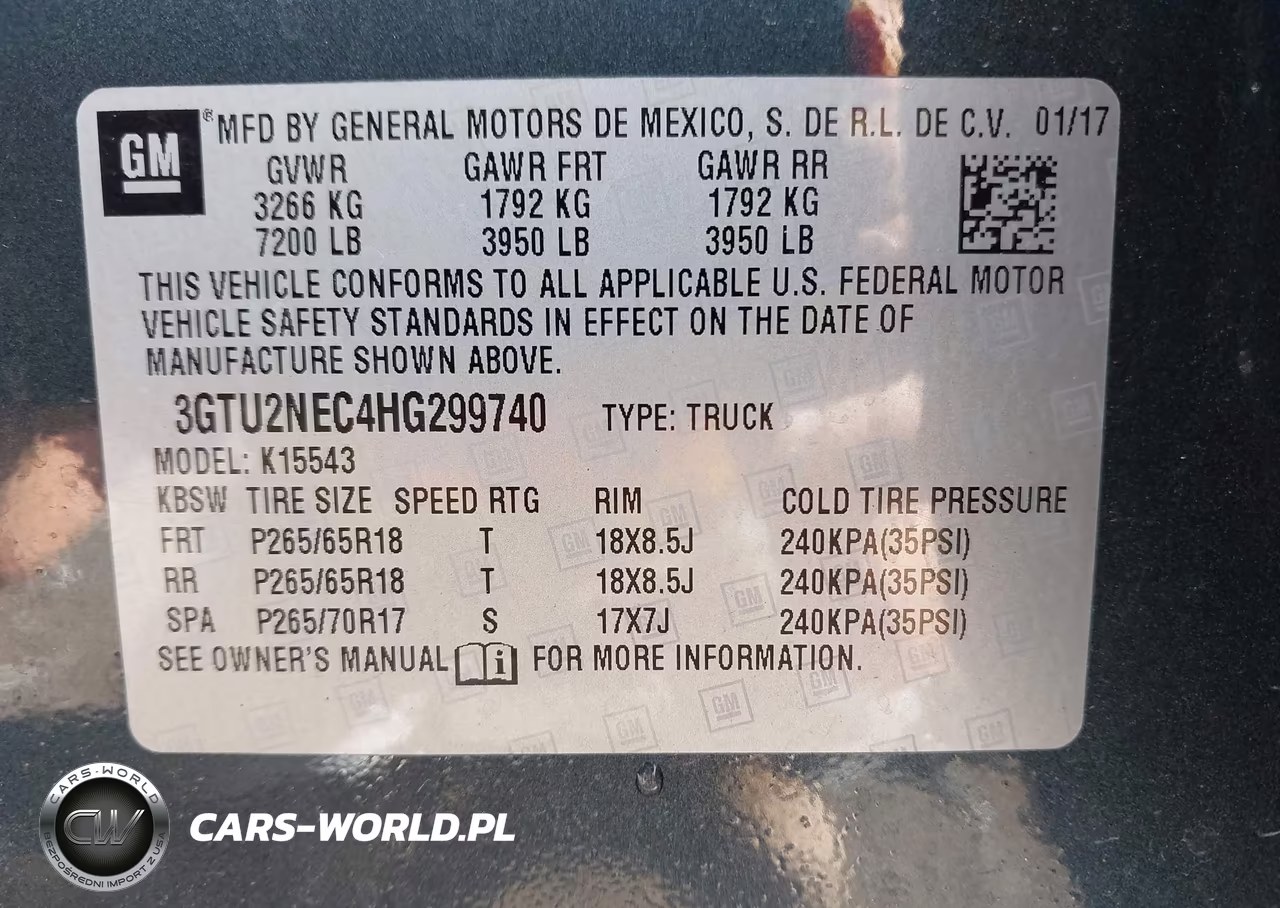2017 GMC Sierra 1500 Slt VIN:3GTU2NEC4HG299740 - 9