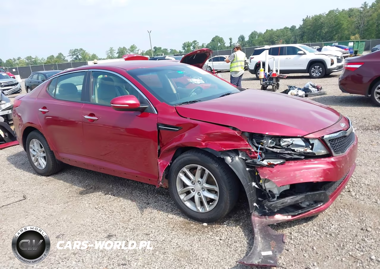 2013 Kia Optima Lx VIN:5XXGM4A72DG259695 - 1