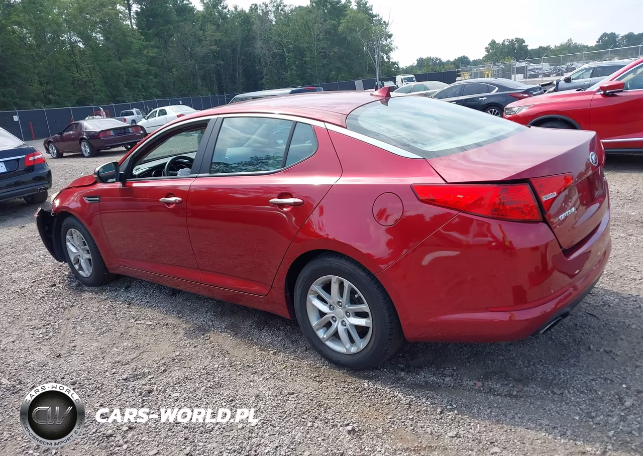2013 Kia Optima Lx VIN:5XXGM4A72DG259695 - 3