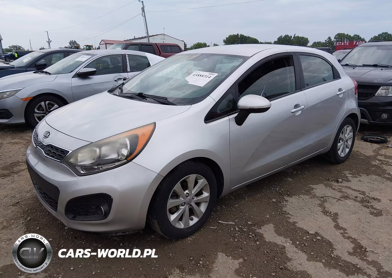 2012 Kia Rio5 Ex VIN:KNADN5A35C6033129 - 2
