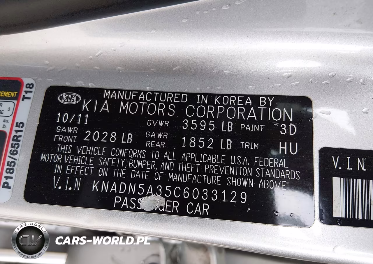 2012 Kia Rio5 Ex VIN:KNADN5A35C6033129 - 9