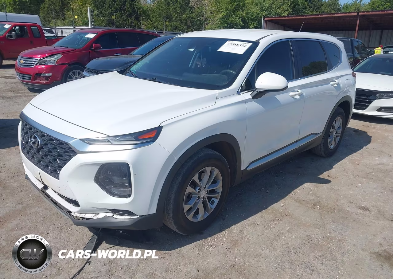 2019 Hyundai Santa Fe Se VIN:5NMS23AD9KH135521 - 2