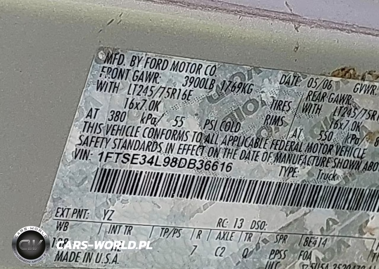 2008 Ford E-350 Super Duty VIN:1FTSE34L98DB36616 - 9