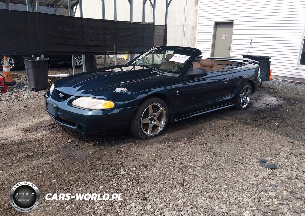 1995 Ford Mustang Gt-Gts VIN:1FALP45T7SF153239 - 2