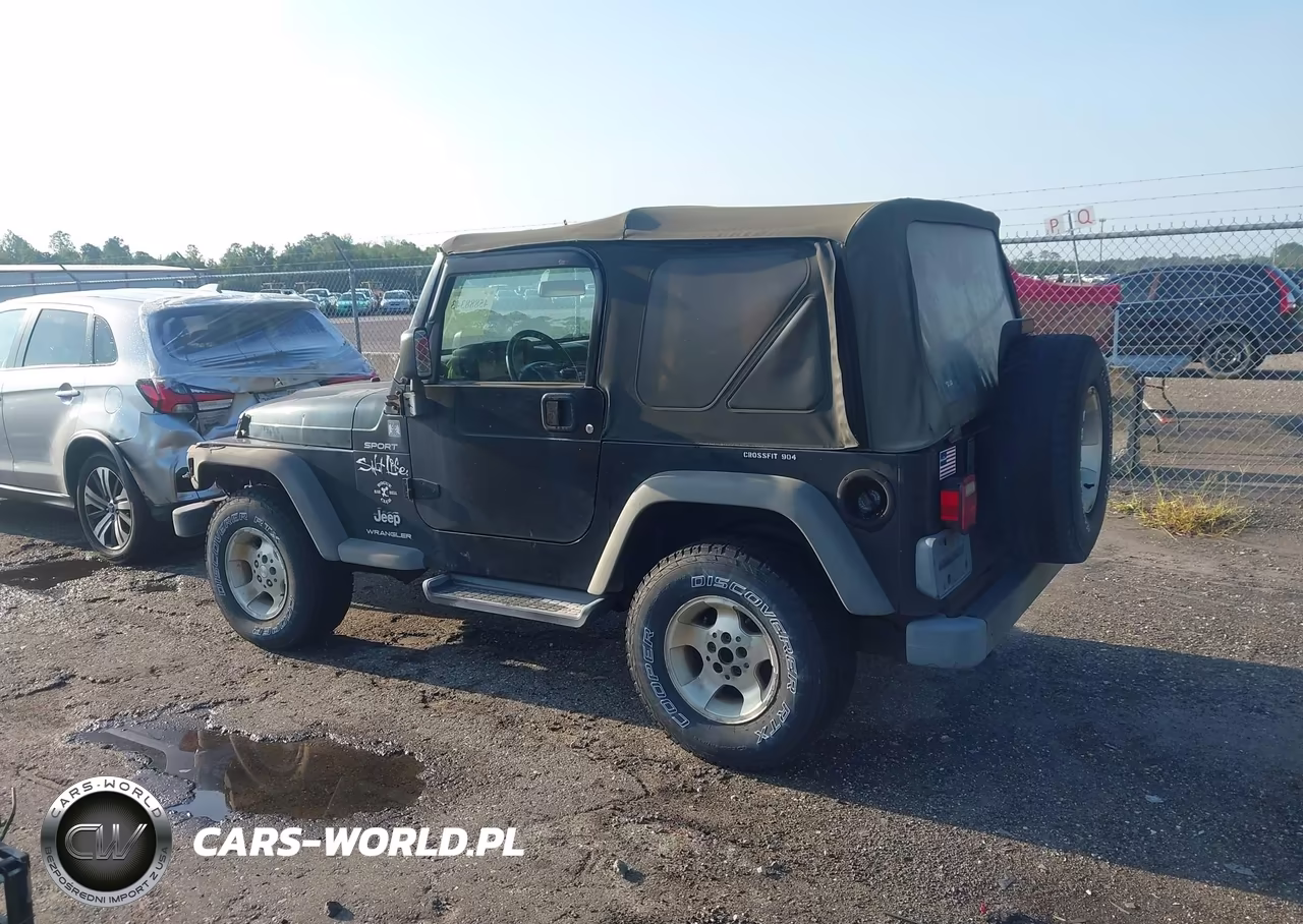2003 Jeep Wrangler Sport VIN:1J4FA49S43P320852 - 3