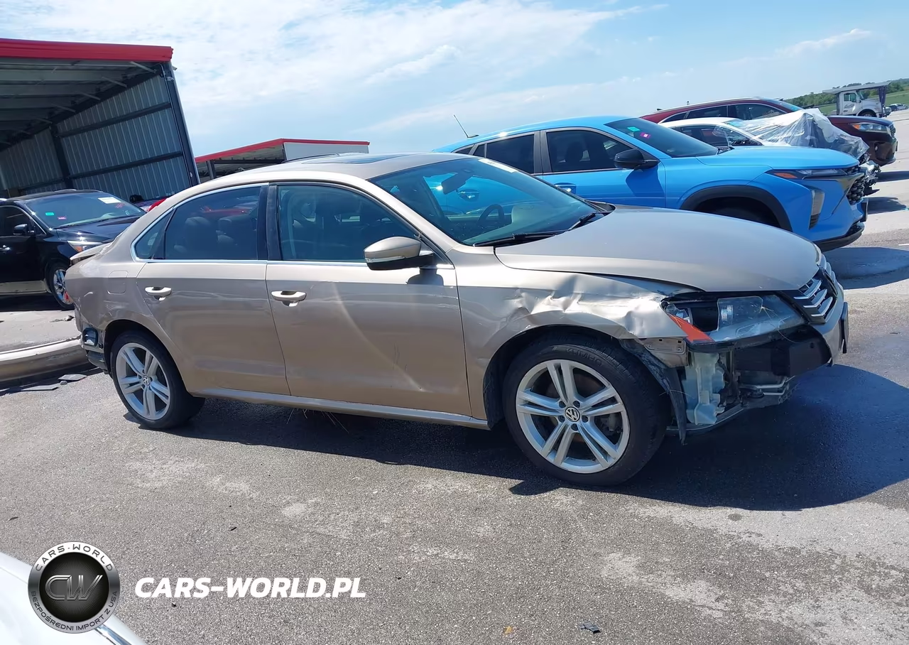 2015 Volkswagen Passat 2.0L Tdi Se VIN:1VWBV7A34FC067569 - 14