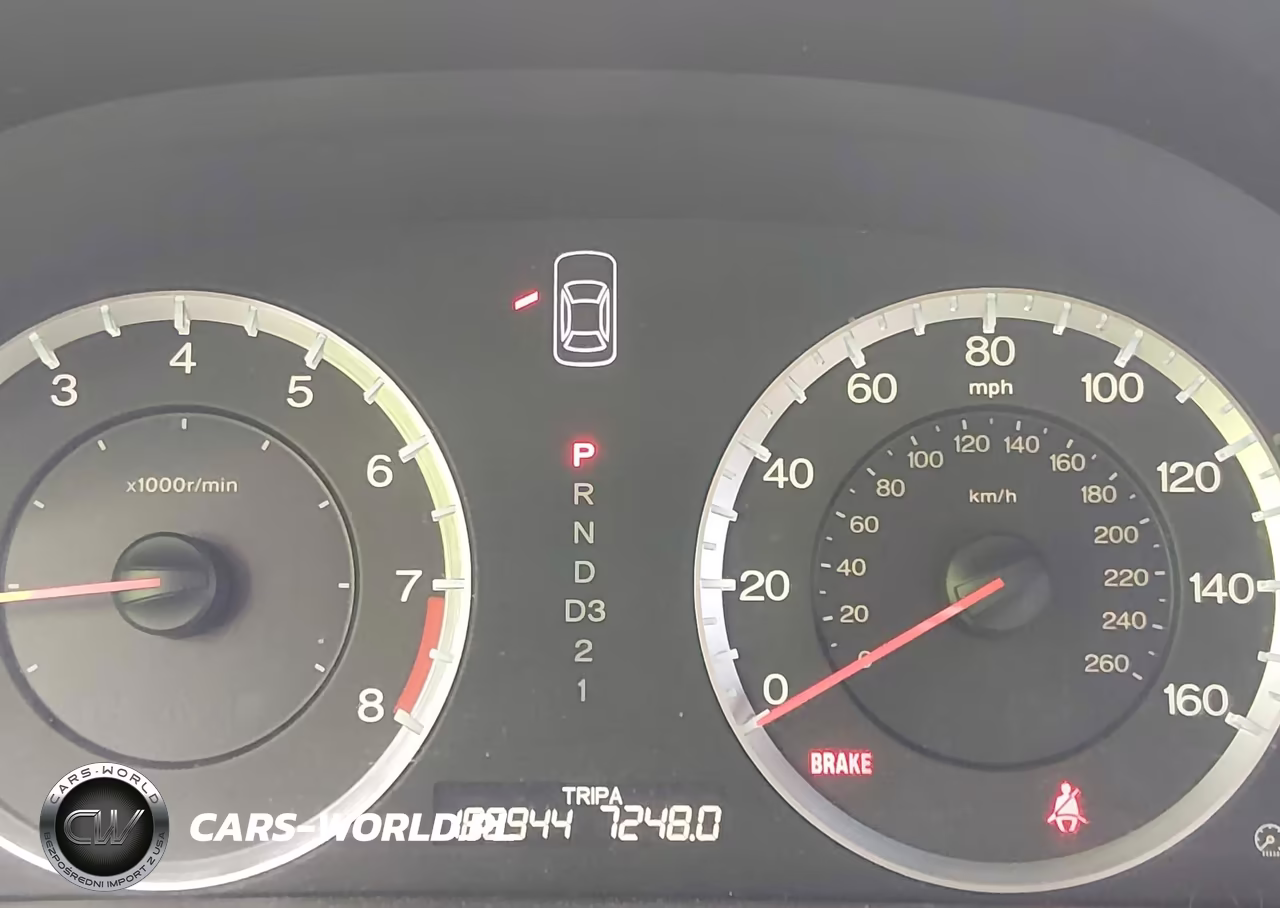 2008 Honda Accord 2.4 Ex VIN:1HGCP26748A087160 - 7