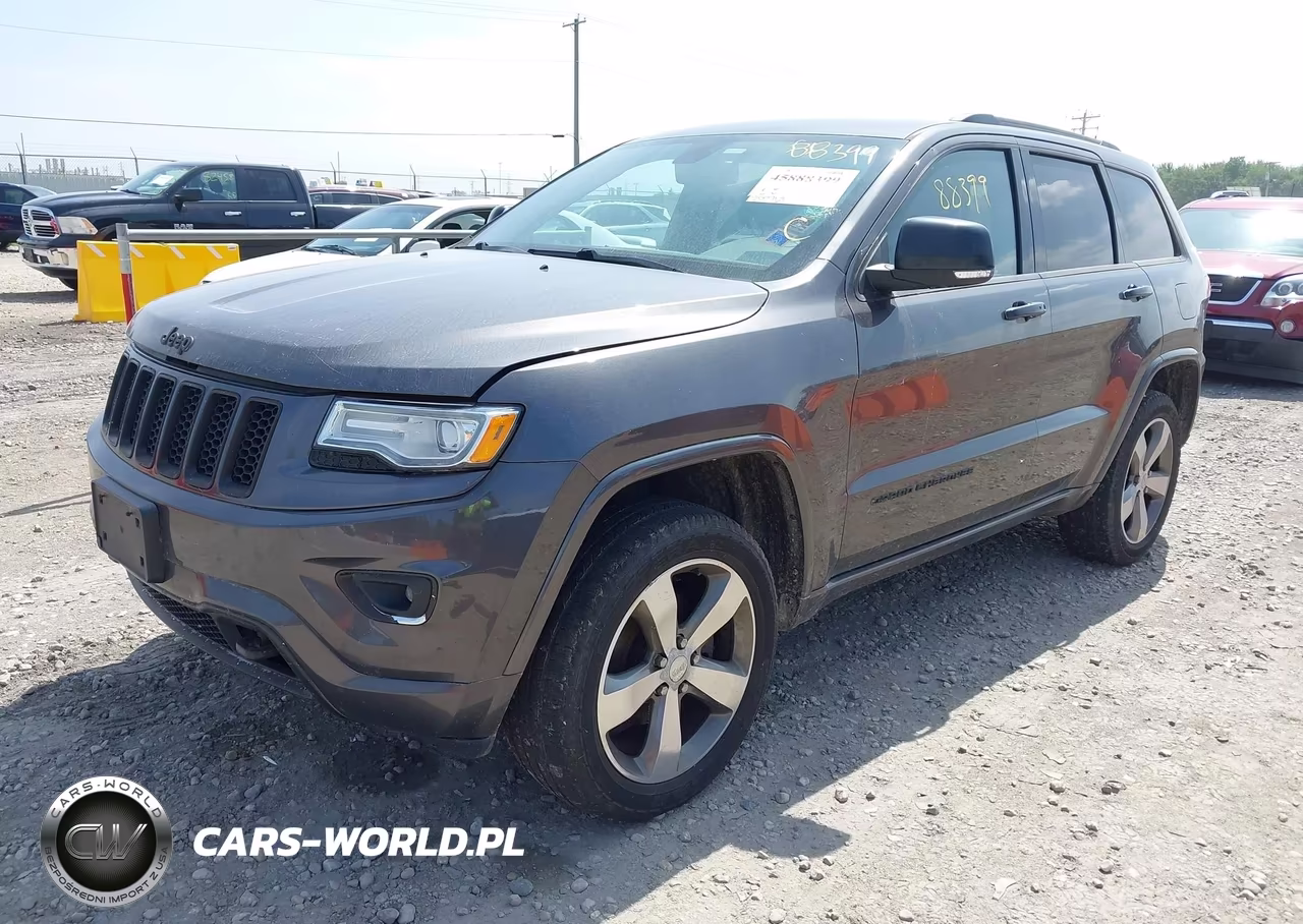 2015 Jeep Grand Cherokee Overland VIN:1C4RJFCG0FC704741 - 2