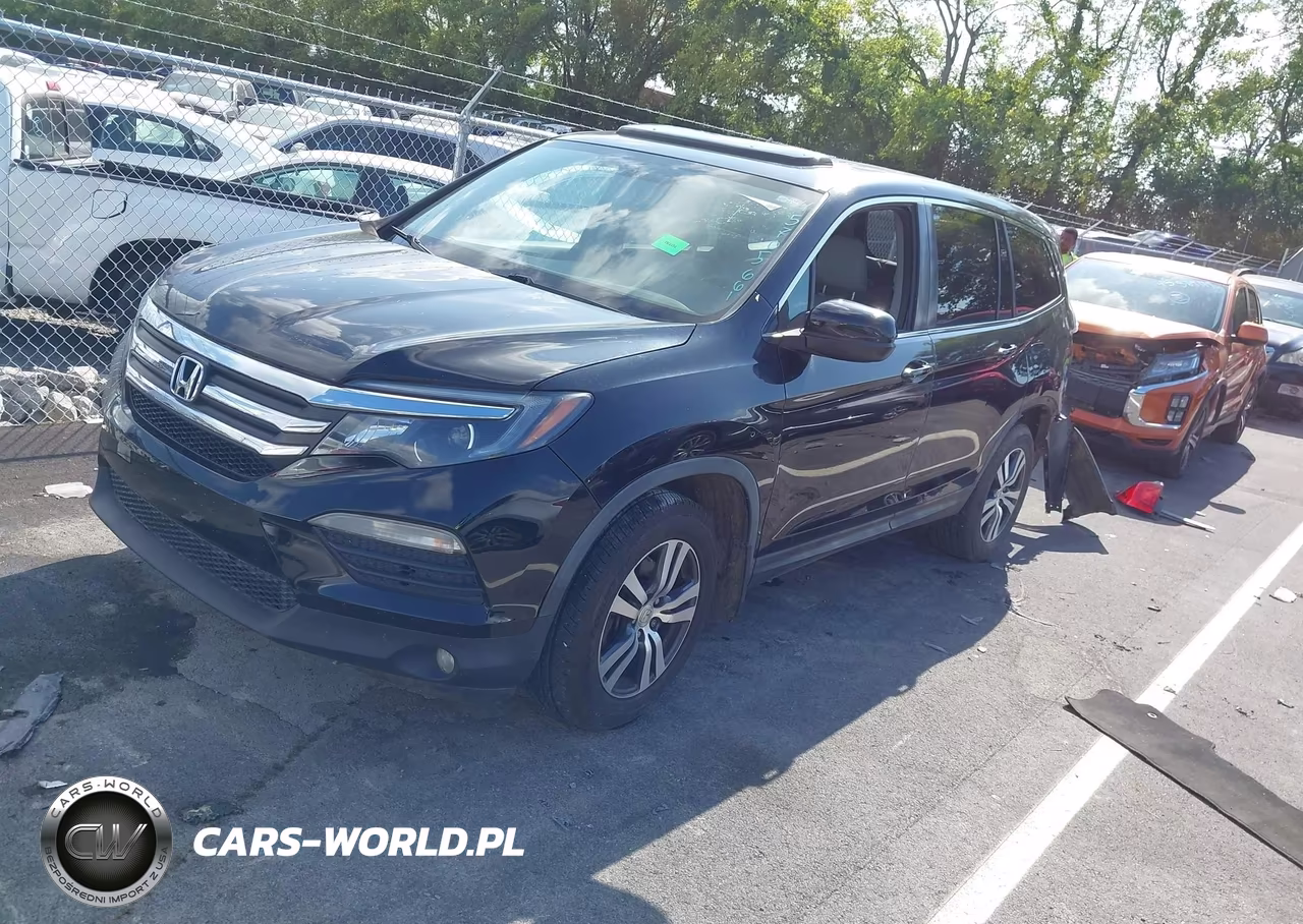 2016 Honda Pilot Ex-L VIN:5FNYF5H50GB026530 - 2
