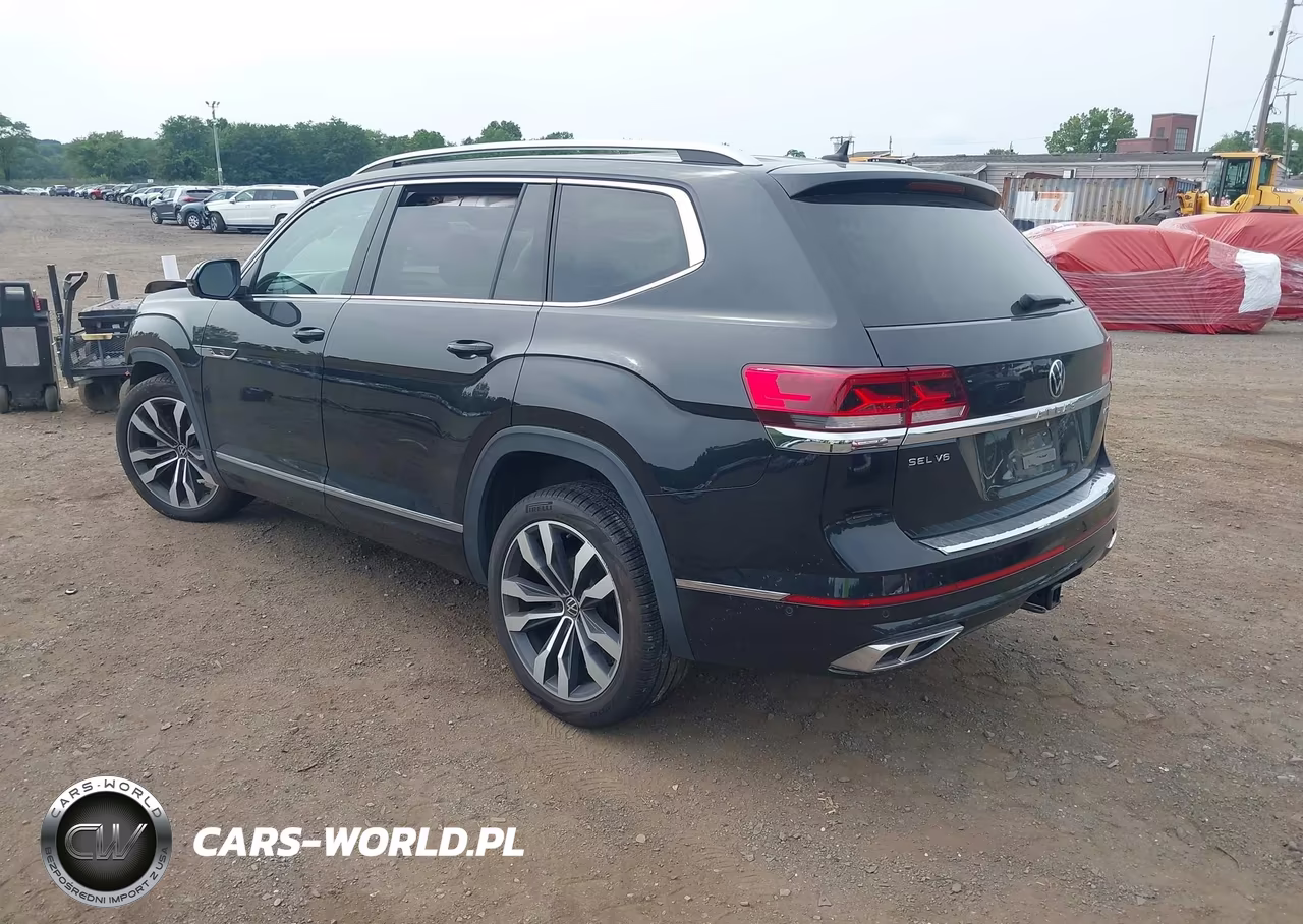 2021 Volkswagen Atlas 3.6L V6 Sel Premium R-Line VIN:1V2FR2CAXMC564077 - 3