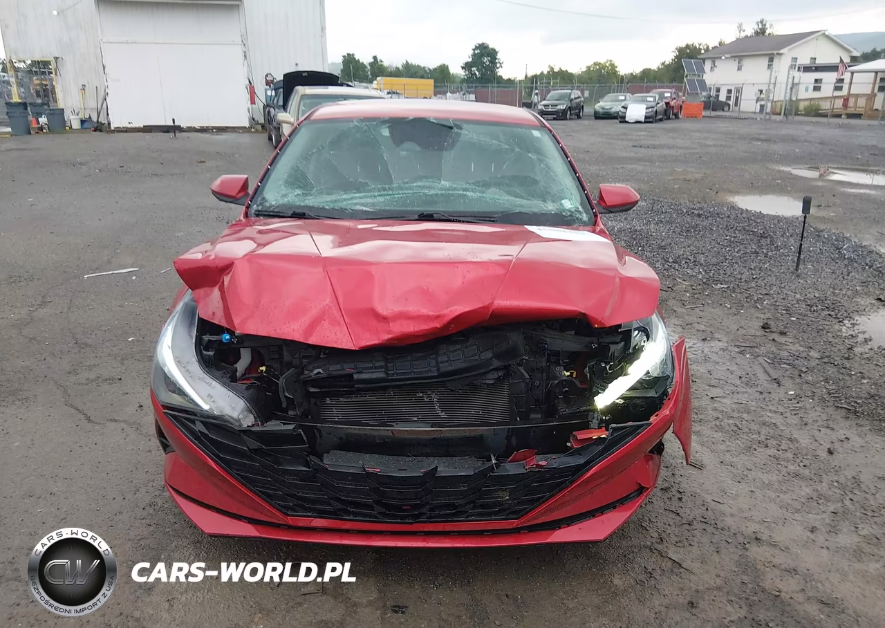 2021 Hyundai Elantra Sel VIN:5NPLM4AG7MH007055 - 12