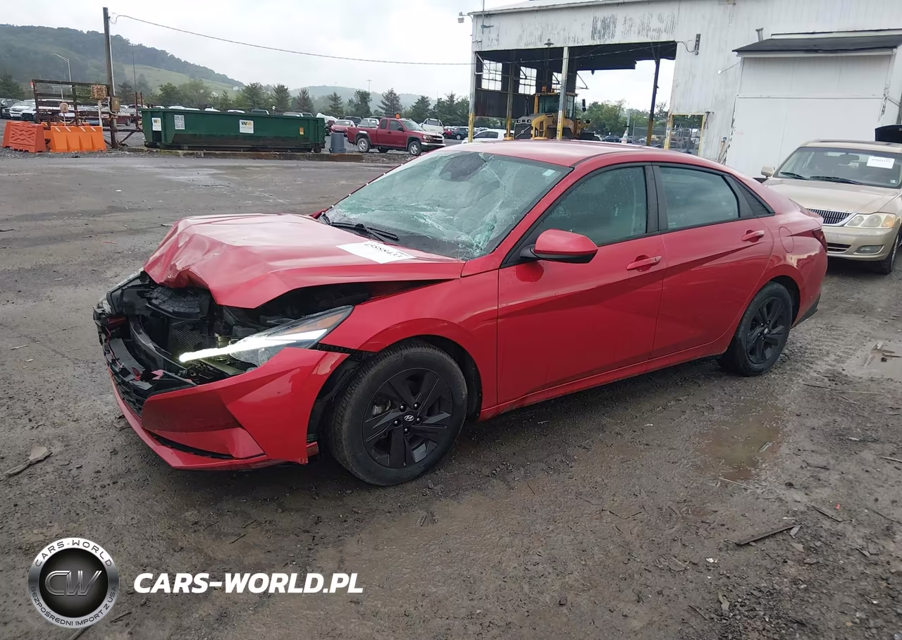 2021 Hyundai Elantra Sel VIN:5NPLM4AG7MH007055 - 2