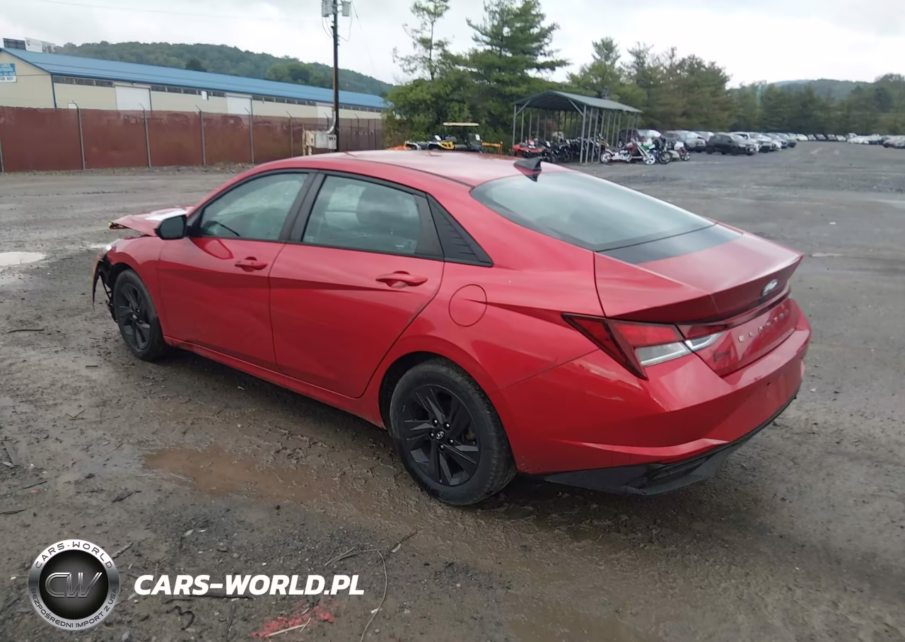 2021 Hyundai Elantra Sel VIN:5NPLM4AG7MH007055 - 3