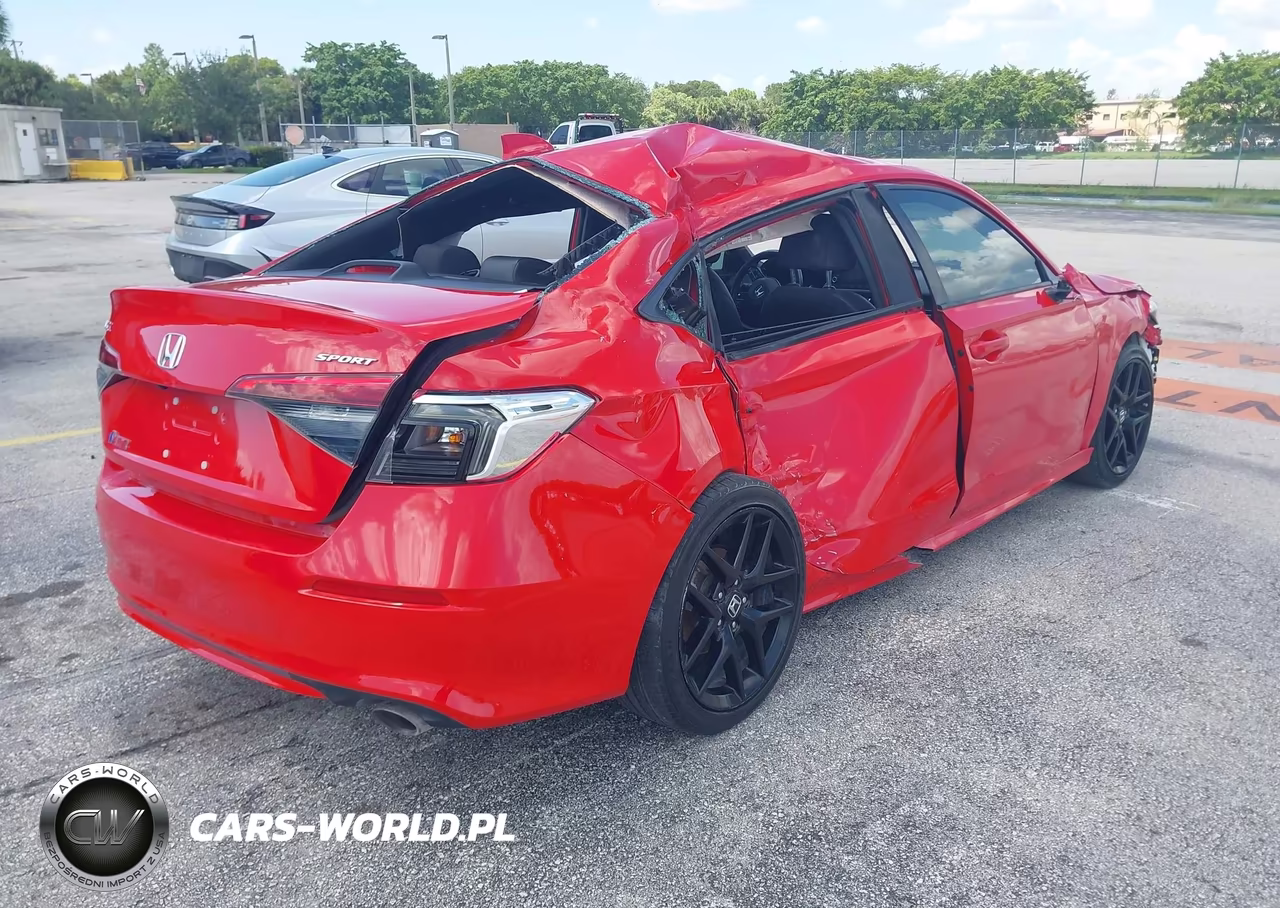 2023 Honda Civic Sport VIN:2HGFE2F55PH563739 - 4