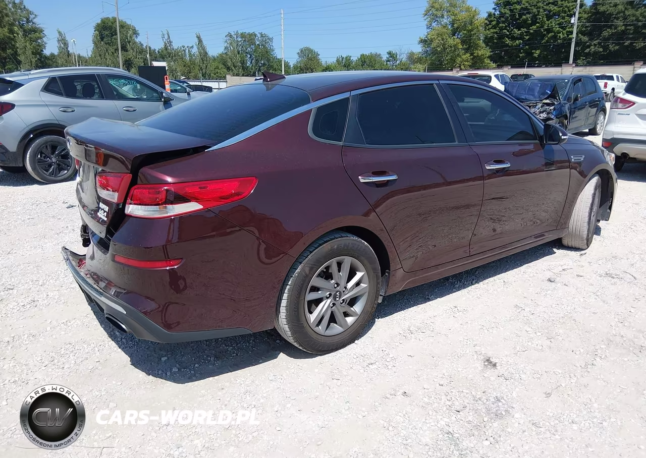 2020 Kia Optima Lx VIN:5XXGT4L32LG430876 - 4