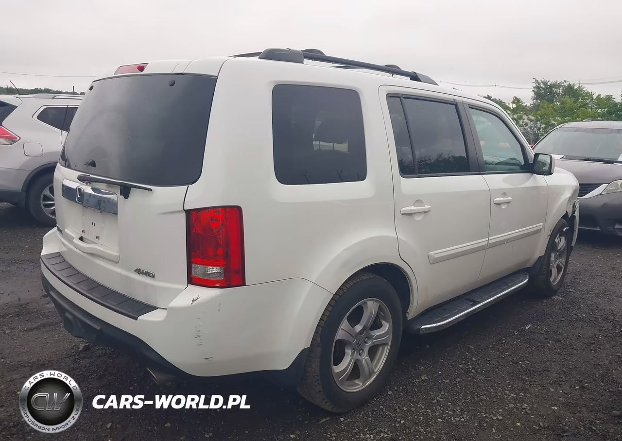 2015 Honda Pilot Ex-L VIN:5FNYF4H53FB033416 - 4