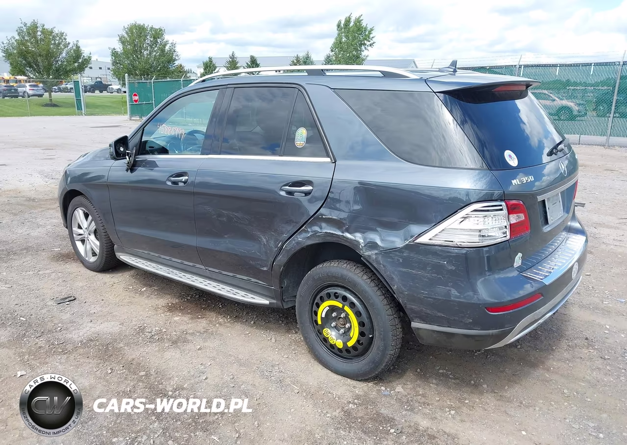 2014 Mercedes-Benz Ml 350 4Matic VIN:4JGDA5HB0EA417942 - 3