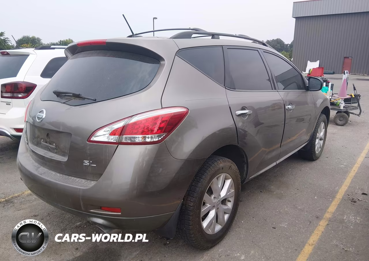 2013 Nissan Murano Sl VIN:JN8AZ1MU4DW208063 - 4
