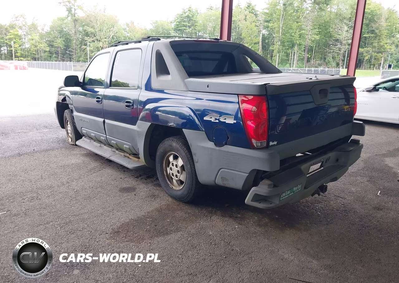 2002 Chevrolet Avalanche 1500 VIN:3GNEK13T82G117004 - 3