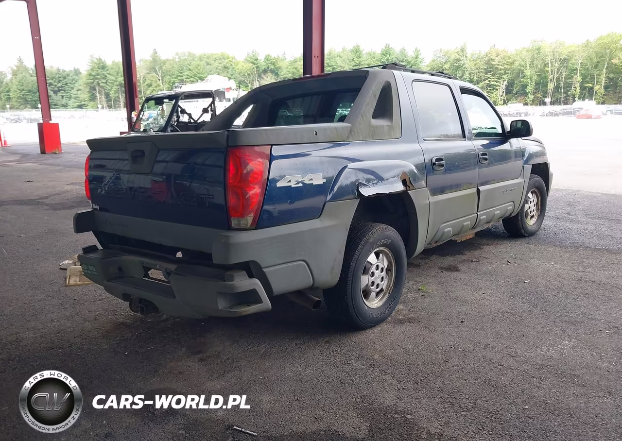 2002 Chevrolet Avalanche 1500 VIN:3GNEK13T82G117004 - 4