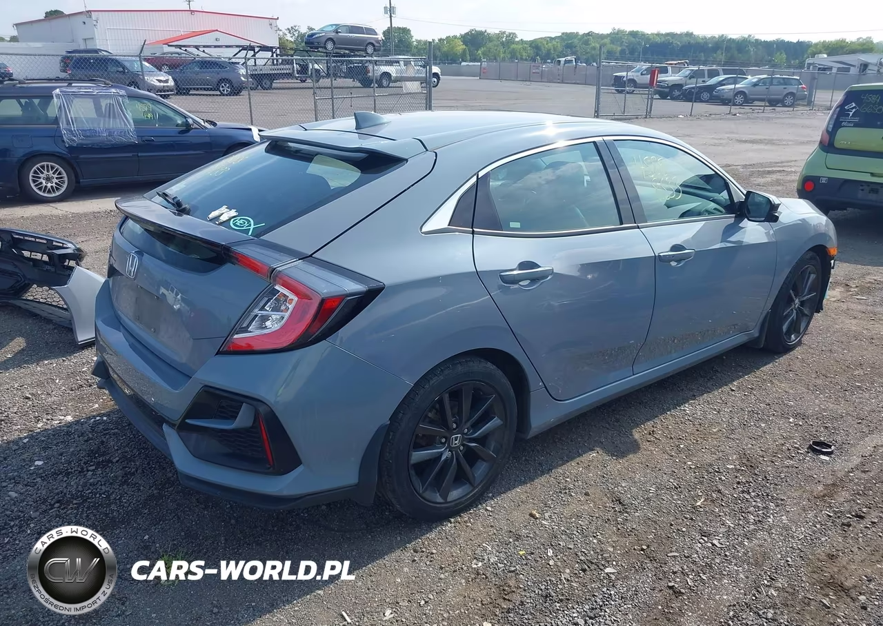 2021 Honda Civic Ex VIN:SHHFK7H6XMU202940 - 4