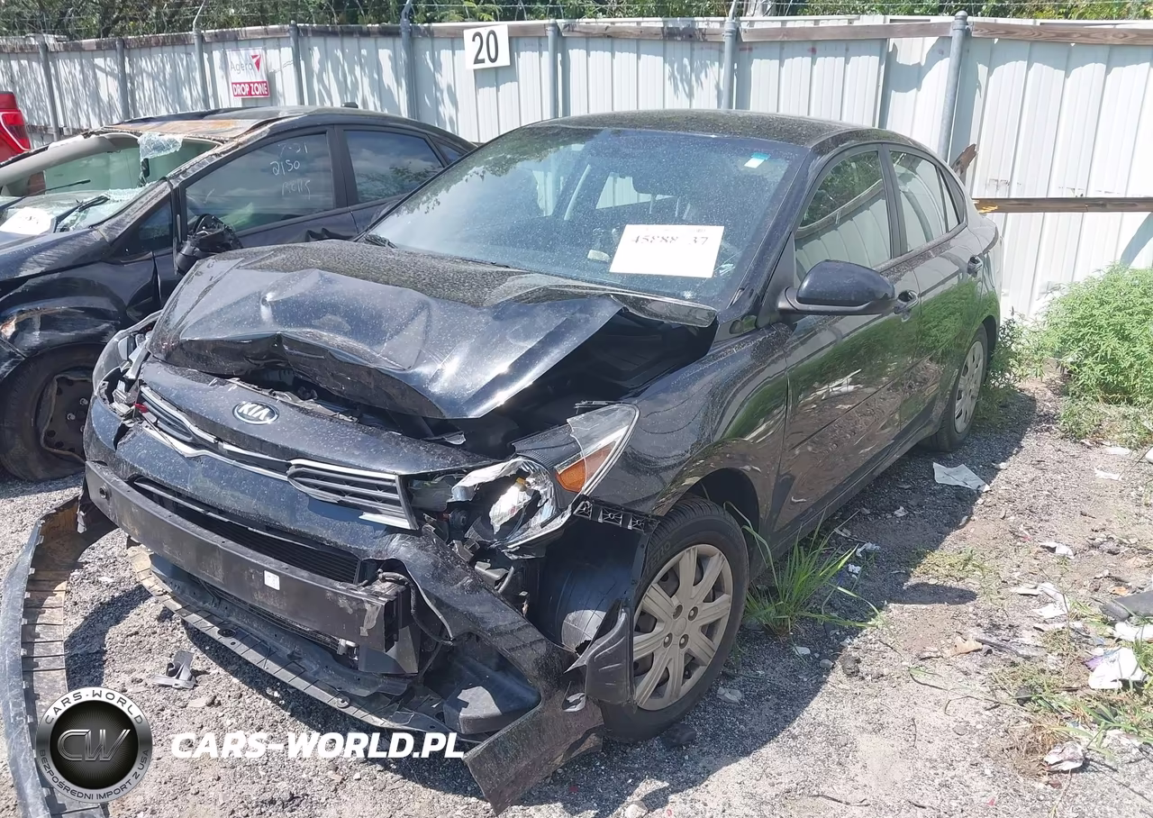 2021 Kia Rio Lx VIN:3KPA24AD9ME429075 - 6