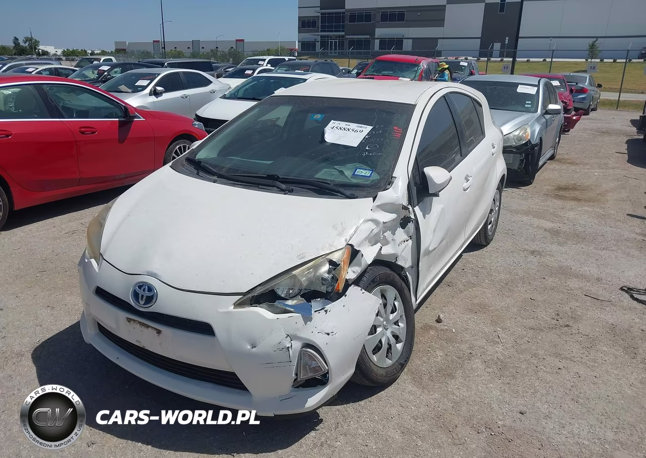 2012 Toyota Prius C Two VIN:JTDKDTB39C1010479 - 2
