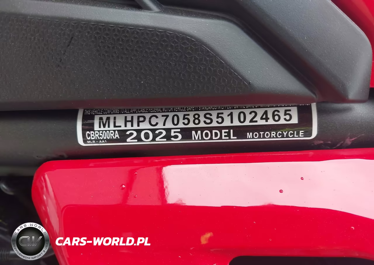 2025 Honda Cbr500 Ra VIN:MLHPC7058S5102465 - 10