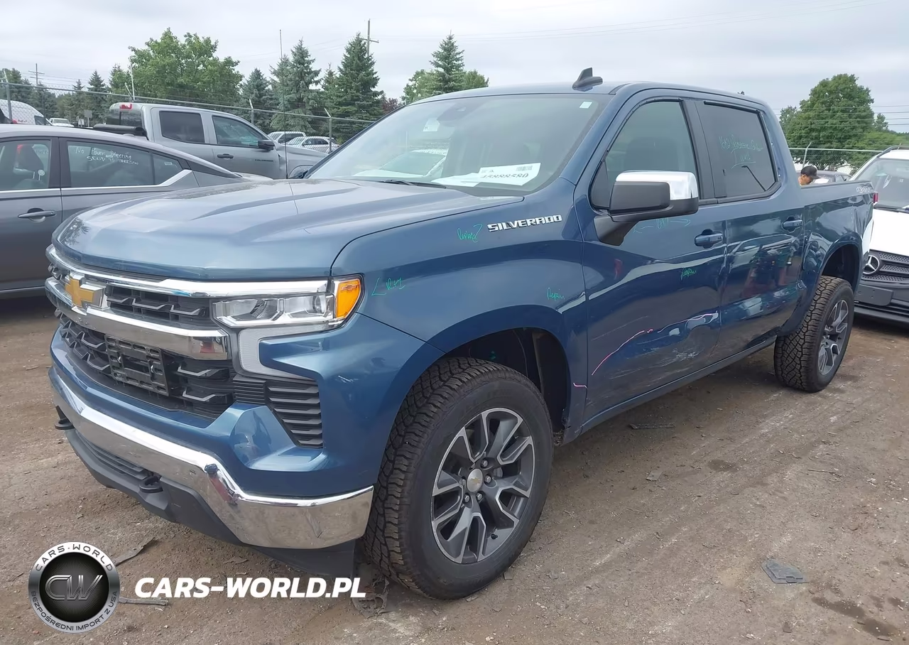 2024 Chevrolet Silverado 1500 4Wd Short Bed Lt With 2Fl VIN:1GCPDKEK5RZ251002 - 2