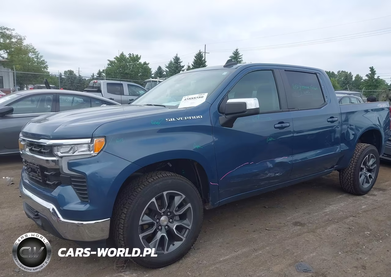 2024 Chevrolet Silverado 1500 4Wd Short Bed Lt With 2Fl VIN:1GCPDKEK5RZ251002 - 6