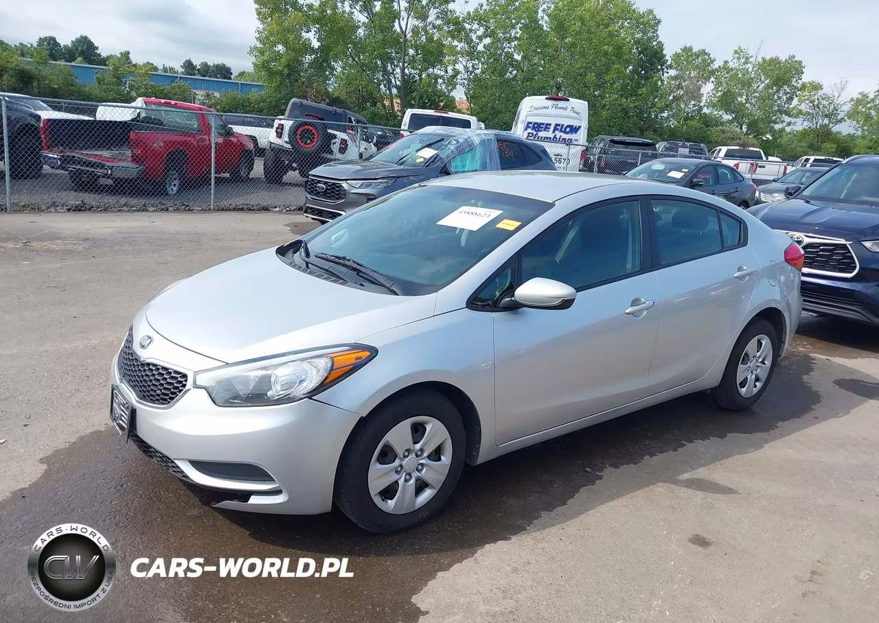 2014 Kia Forte Lx VIN:KNAFK4A61E5149832 - 2