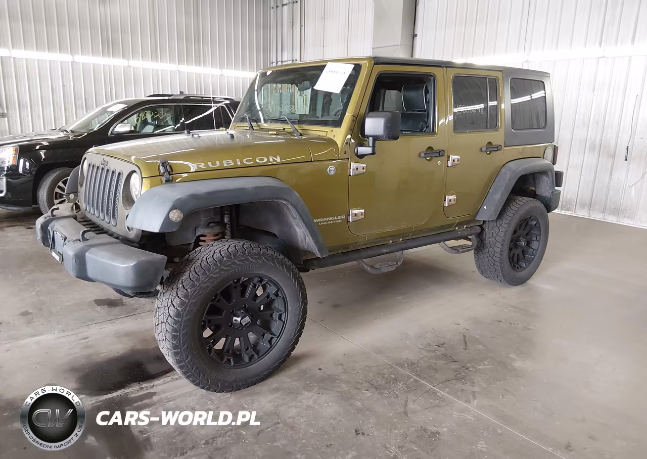 2007 Jeep Wrangler Unlimited Rubicon VIN:1J4GA69167L166407 - 2