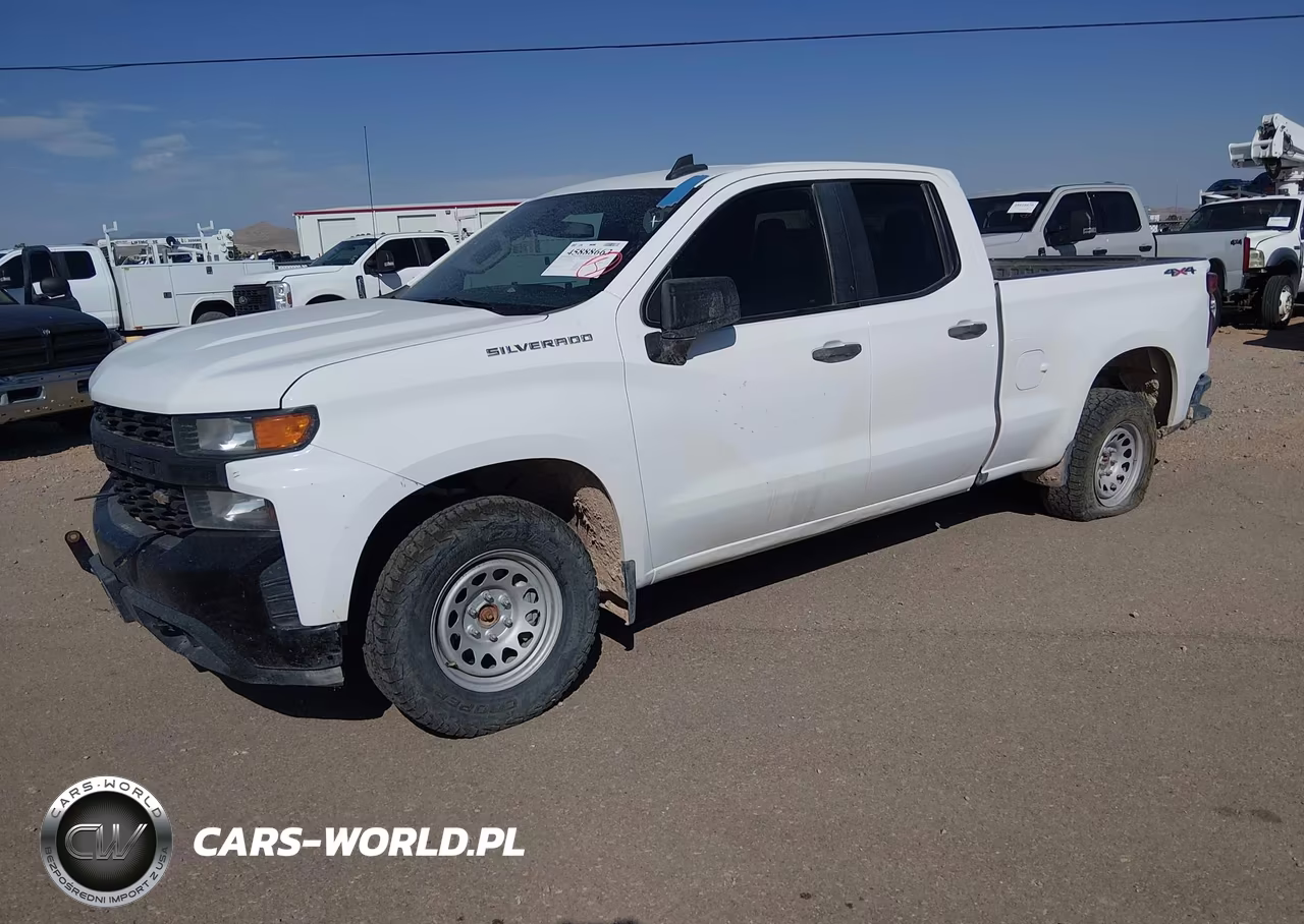 2021 Chevrolet Silverado 1500 4Wd Standard Bed Wt VIN:1GCRYAEF0MZ324828 - 2
