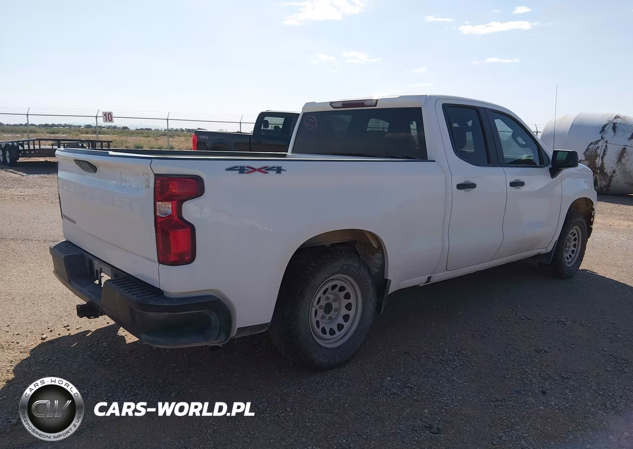2021 Chevrolet Silverado 1500 4Wd Standard Bed Wt VIN:1GCRYAEF0MZ324828 - 4